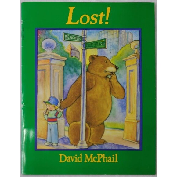 Other - Lost! David McPhail Illustrated Picture Book Children Paperback Young Readers